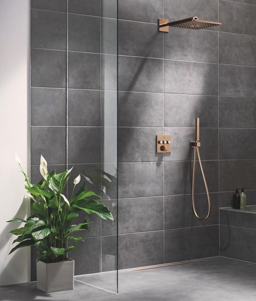 Grohe Euphoria Cube Wandanschlussbogen, mit Wandbrausehalter