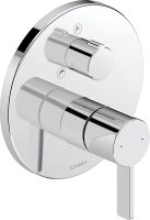 Duravit D-Neo Einhebel-Wannenmischer Unterputz, chrom DE5210012010