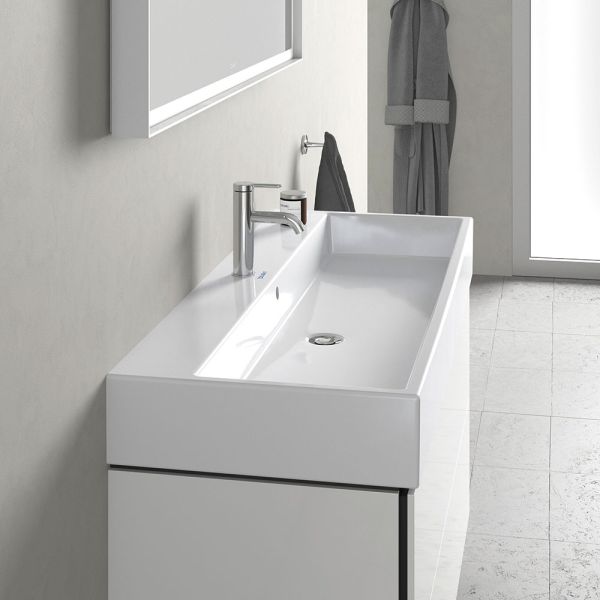 Duravit Vero Air Waschtisch rechteckig 120x47cm, 1 Hahnloch, mit Überlauf, weiß 2350120000