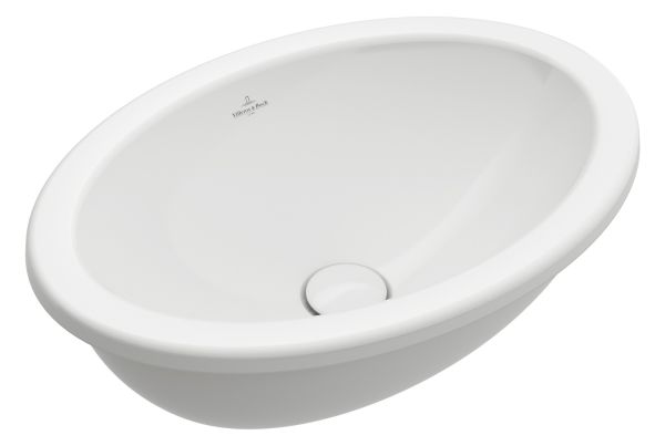 Villeroy&Boch Loop&Friends Einbauwaschbecken oval, 66x47cm, weiß, 4A630001