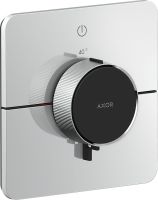 Vorschau: Axor ShowerSelect ID Thermostat Unterputz softsquare für 1 Verbraucher chrom 36758000