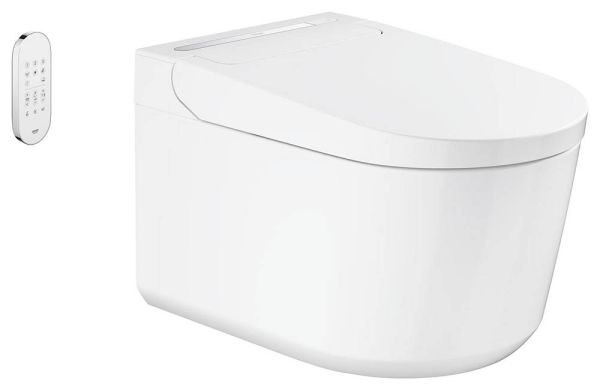 Grohe Sensia Pro Dusch-WC Komplettanlage mit Warmlufttrocknung, alpinweiß 36508SH0