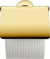 Duravit Starck T Papierrollenhalter mit Deckel, zum Schrauben/Kleben, gold 0099403400