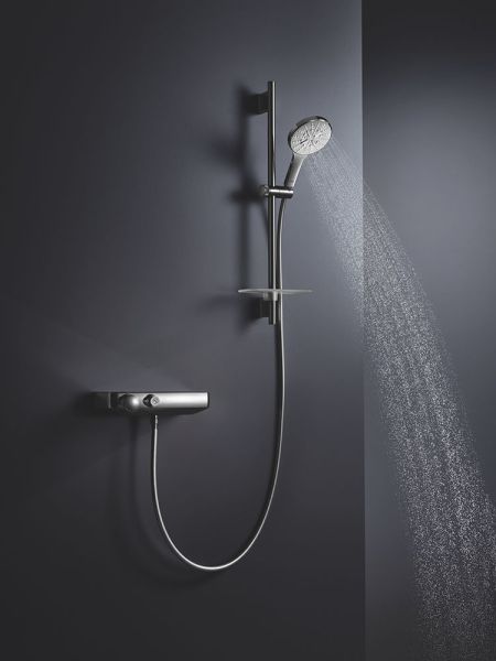 Grohe Rainshower 130 SmartActive Handbrause, 3 Strahlarten