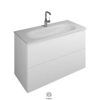 Burgbad Essence Waschtischunterschrank passend zu Grohe Essence 3956600H, 2 Auszüge, 98cm WWIK09TF3868