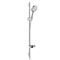 Vorschau: Hansgrohe Raindance Select S 120 3jet Handbrause/ Unica'S Puro Brausestange 0,90 m Set