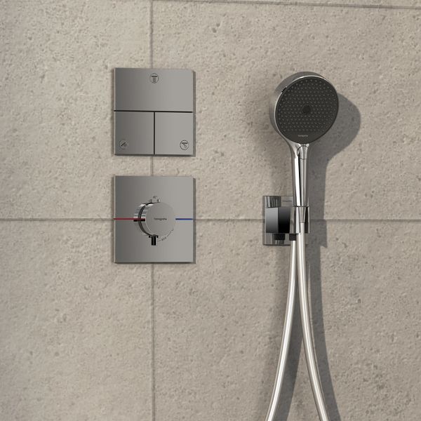 Hansgrohe ShowerSelect Comfort E Ventil Unterputz für 3 Verbraucher, chrom