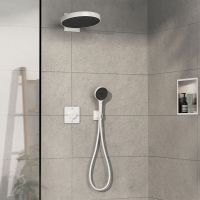 Vorschau: Hansgrohe ShowerSelect Comfort Q Thermostat Unterputz für 2 Verbraucher, weiß matt