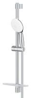 Vorschau: Grohe Tempesta 110 Brausestangenset 60cm mit Ablage, 2 Strahlarten, wassersparend, chrom