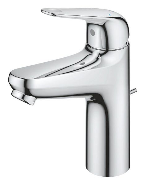 Grohe Euroeco Einhand-Waschtischbatterie M-Size mit Ablaufgarnitur, chrom