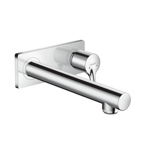 Hansgrohe Talis S Einhebel-Waschtischmischer Unterputz mit Auslauf 225mm für Wandmontage, chrom