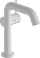 Hansgrohe Tecturis S Waschtischarmatur 150 Fine CoolStart wassersparend+ Push-Open, weiß matt, 73340700