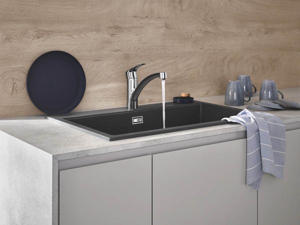 Grohe Eurosmart Spültischbatterie mit flachem Auslauf