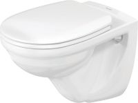 Duravit D-Code Wand-WC 56x35,5cm, rund, weiß 0184090000