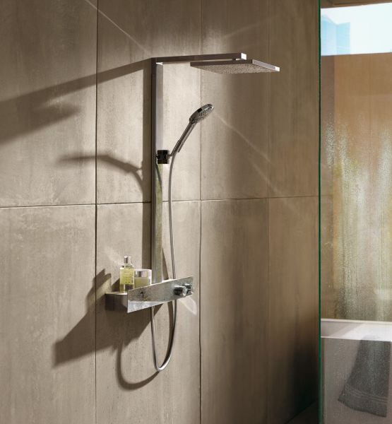 Hansgrohe Raindance E Showerpipe 300 1jet EcoSmart mit ShowerTablet 600, chrom