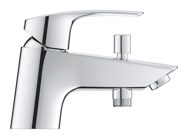 Grohe Eurosmart Einhebel-Wannenrandmischer, wassersparend, chrom