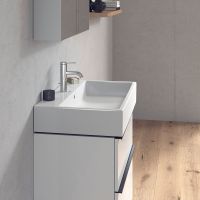 Vorschau: Duravit Vero Air Waschtisch rechteckig 80x47cm, mit 1 Hahnloch und Überlauf, weiß 2350800000