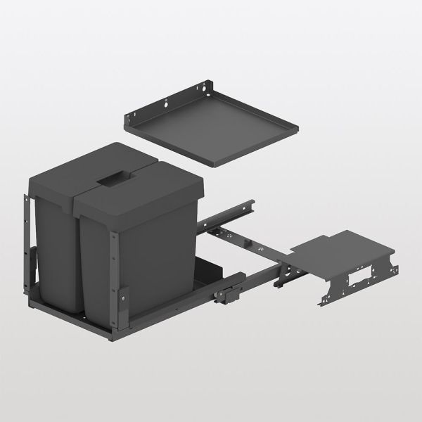 peka Oeko Complet Aqua G Mülltrennsystem für 60cm Unterschrank