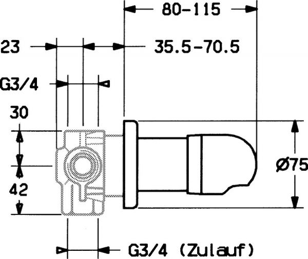 Hansa Fertigmontageset Mehrwegeumstellung, Rosette rund, chrom