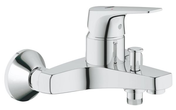 Grohe BauFlow Einhand-Wannenbatterie, chrom