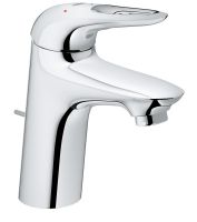 Grohe Eurostyle Einhand-Waschtischbatterie mit Ablaufgarnitur und ES-Funktion, S-Size, chrom