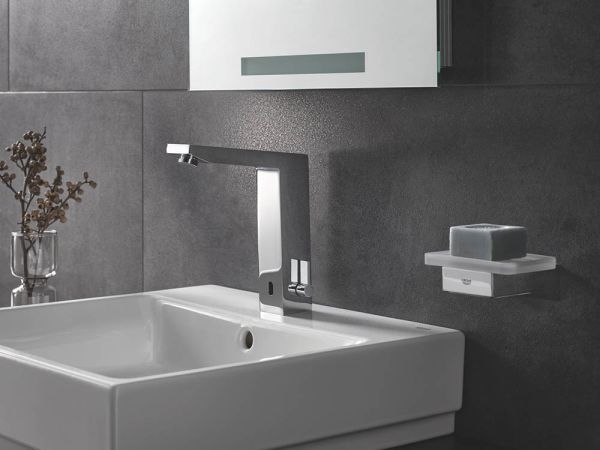 Grohe Selection Cube Halter, für Glas/Seifenschale/Seifenspender, chrom