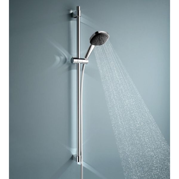 Grohe QuickFix Vitalio Comfort 110 Brausestangenset 90cm 3 Strahlarten wassersparend, chrom