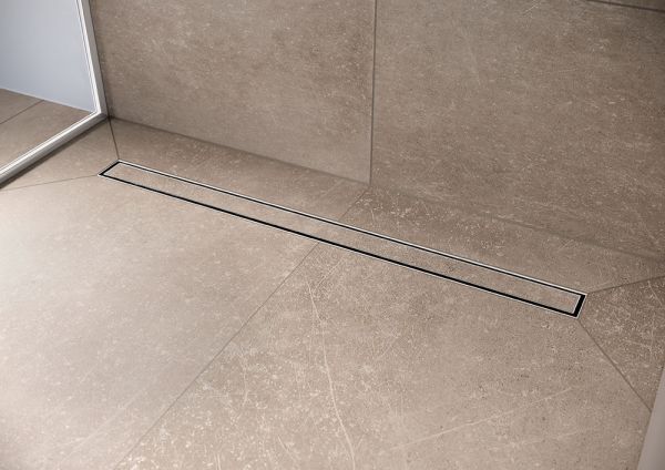 Hansgrohe RainDrain Compact Duschrinne 70cm, befliesbar, Standardinstallation, edelstahl gebürstet