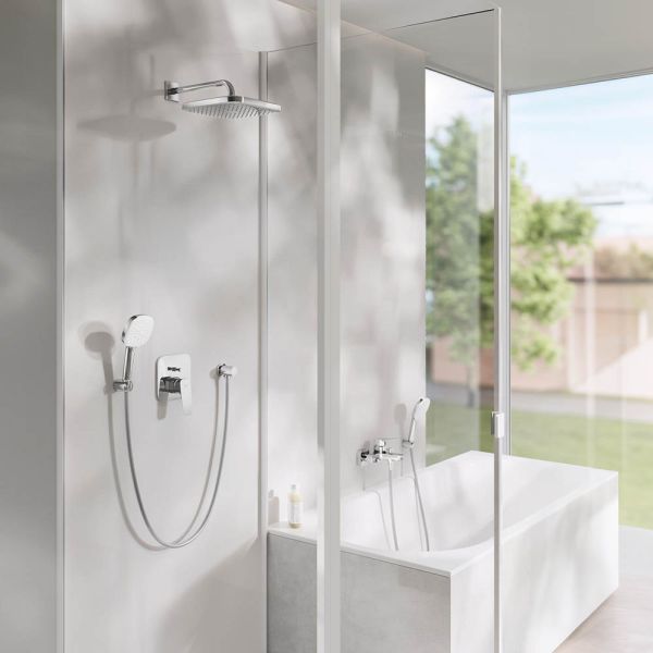 Grohe Tempesta 250 Cube Kopfbrause 1 Strahlart, 9,5 l/min, chrom