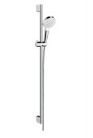 Hansgrohe Crometta 1jet Brauseset 0,90m, weiß/chrom