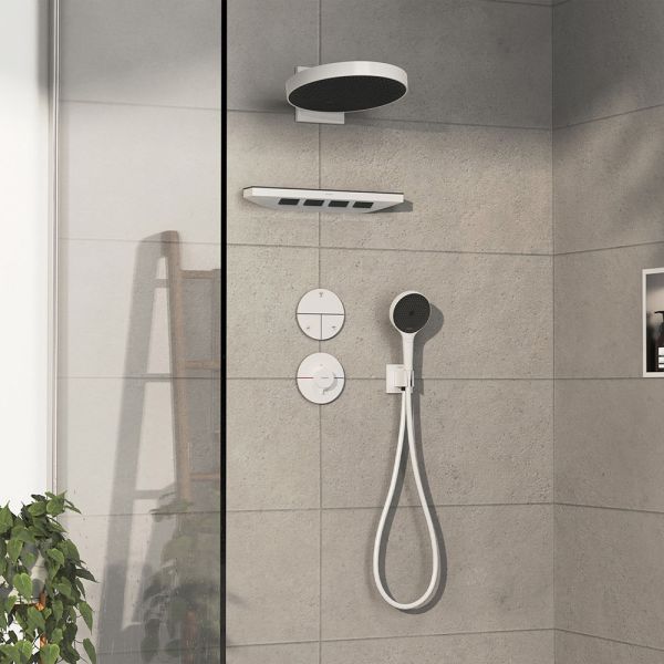 Hansgrohe ShowerSelect Comfort S Thermostat Unterputz, weiß matt