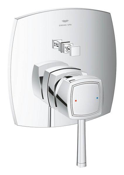 Grohe Grandera Einhand-Wannenbatterie für 2 Verbraucher, chrom 24260000