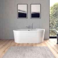 Vorschau: Duravit Starck freistehende Badewanne oval 160x80cm, weiß