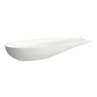 Laufen IL BAGNO ALESSI Waschtisch-Schale, 100x38cm, weiß matt, H8189747571121