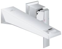 Grohe Allure Brilliant 2-Loch-Waschtisch-Wandbatterie, Ausladung 21cm, chrom 29403000