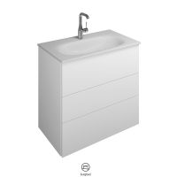 Burgbad Essence Waschtischunterschrank passend zu Grohe Essence 3956700H, 3 Auszüge, 78cm WWIL07TF3868