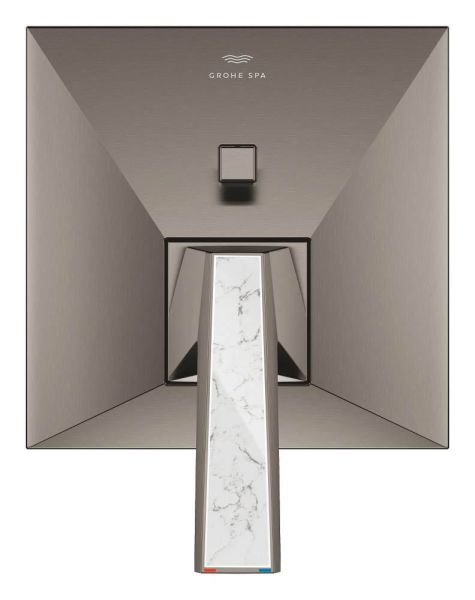 Grohe Allure Brilliant Einhand-Wannenbatterie mit Hebel in White Attica Ceasarstone