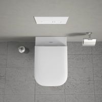 Vorschau: Duravit Happy D.2 Wand-WC 54x36,5cm rimless weiß 22220900001