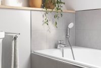 Vorschau: Grohe Eurosmart Einhebel-Wannenrandmischer, wassersparend, chrom