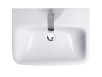 Vorschau: Duravit DuraStyle Waschtisch 60x44cm, mit 1 Hahnloch, mit Überlauf, weiß 2319600000