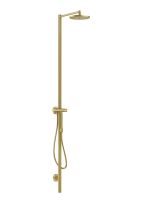 Vorschau: Axor Starck Nature Duschsäule mit Kopfbrause 240 1jet brushed brass 12670950