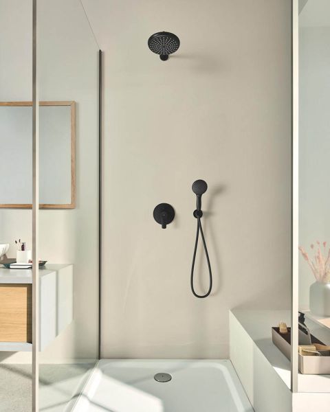 Grohe Tempesta 250 Kopfbrauseset, 9,5l/min, matt black