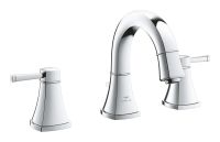 Grohe Grandera 3-Loch Waschtischarmatur mit Ablaufgarnitur, chrom 20624000