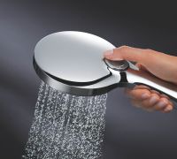 Vorschau: Grohe Rainshower 130 SmartActive Handbrause, 3 Strahlarten