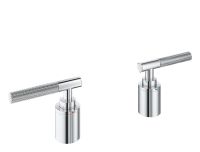 Grohe Atrio Hebelgriffe mit Rändelstruktur für Atrio 25224, chrom 48651000 