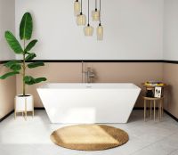 Vorschau: Duravit DuraMaty freistehende Rechteck-Badewanne 170x80cm, weiß 700575000000000