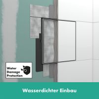 Vorschau: Hansgrohe XtraStoris Rock Einbau-Abfalleimer mit befliesbarer Tür 30x30x14cm