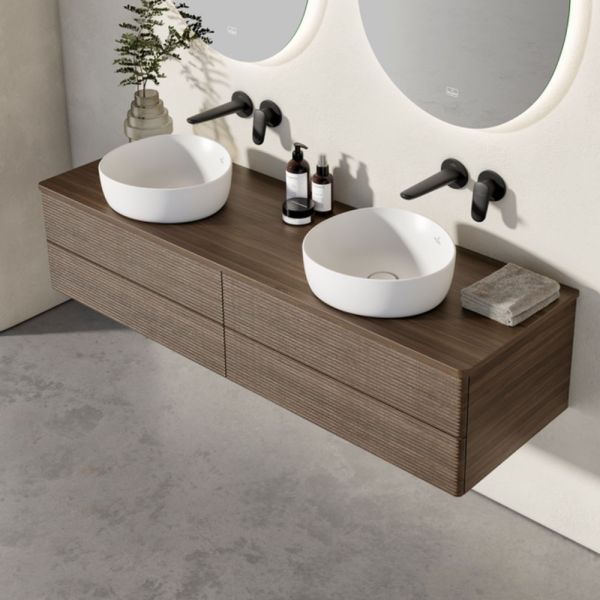 Villeroy&Boch Antao Aufsatzbecken CeramicPlus weiß matt 4A7240RW