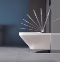 Vorschau: Duravit DuraStyle WC-Sitz mit Absenkautomatik, abnehmbar, weiß 0060590000