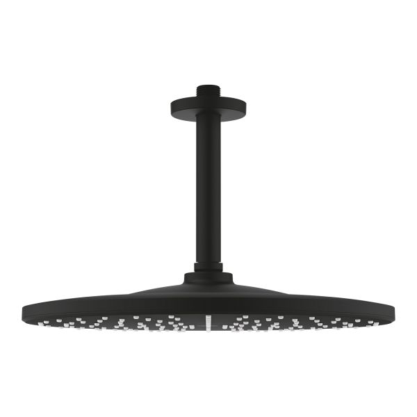 Grohe Rainshower Mono 310 Kopfbrauseset Deckenauslass 14,2cm, phantom black